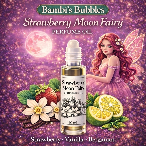 NEW! Bambis Bubbles Hand Crafted Scent Oil Assorted Scents 10ml Roll On - Picture 2 of 6